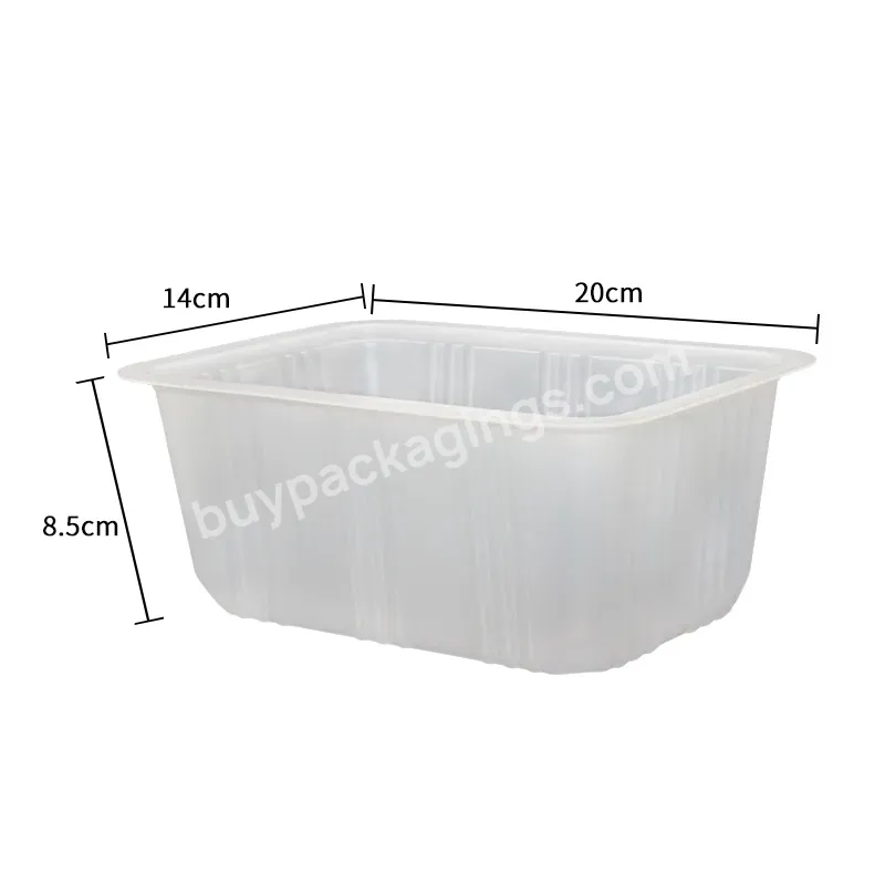 Customizable Disposable Plastic Tray Plastic Tray Packaging Supplier Map Tray For Wholesales
