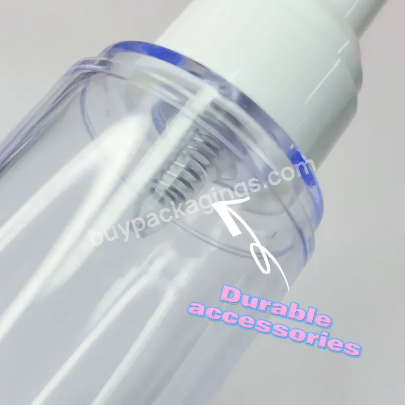 Customizable Luxury Liquid Foundation Toner Container Transparent 120ml 4oz Airless Bottle - Buy Airless Pump Bottle White,Cosmetic Airless Bottle,As Airless Bottle.