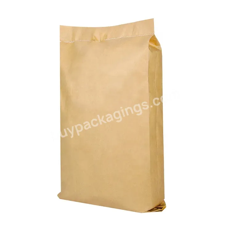 Customization Available Pp Kraft Paper Bag For 25kg Cement Industrial Resin Packing Bag - Buy Kraft Paper Bag,25kg Resin Packing Bag,25kg Cement Pp Kraft Paper Bag.