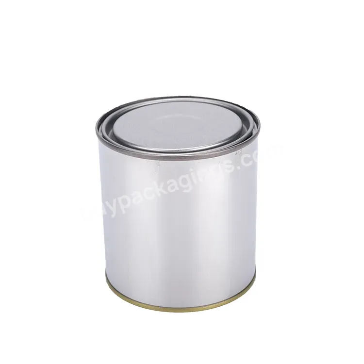 Customize Container 1 Liter Empty Round Metal Painting Tin Can - Buy Tiny Empty Paint Can,Tiny Empty Paint Can,Tiny Empty Paint Can.