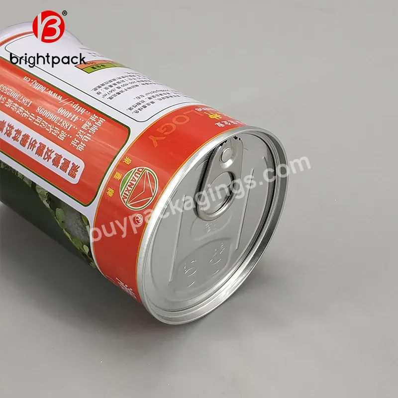 Customize Easy Open Food Tin Can Empty Box,Tin Cans For Food Canning,Food Tin Can Empty Tin Can 401x411 - Buy Wholesale Food Grade Empty Tin Can For Food Packaging,Food Tin Can Empty Tin Can 401x411,Vegetable Seed Tin Box With Easy Open End.