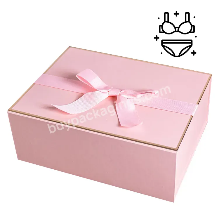 Customize Luxury Personalise Lingerie Package Paper Box With Your Own Logo - Buy Lingerie Box Packaging Custom Lingerie Packaging Box,Packaging Lingerie Personalise Lingerie Packaging Cardboard Boxes,Luxury Lingerie Packaging Boxes Lingerie Package P