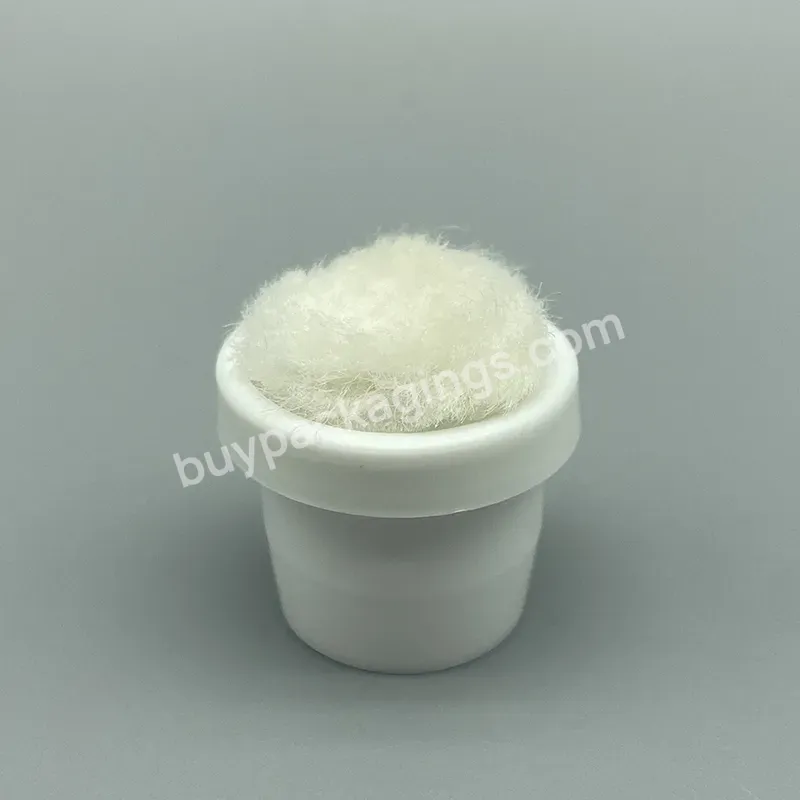 Customize Plastic Mohair Applicator 18mm Tip With Various Body Sizes - Buy Plastic Mohair Tip Applicator For Paint,Plastic Mohair Ink Dauber Tip,Plastic Dye Ink Tip With Mohair.
