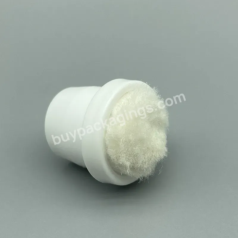 Customize Plastic Mohair Applicator 18mm Tip With Various Body Sizes - Buy Plastic Mohair Tip Applicator For Paint,Plastic Mohair Ink Dauber Tip,Plastic Dye Ink Tip With Mohair.