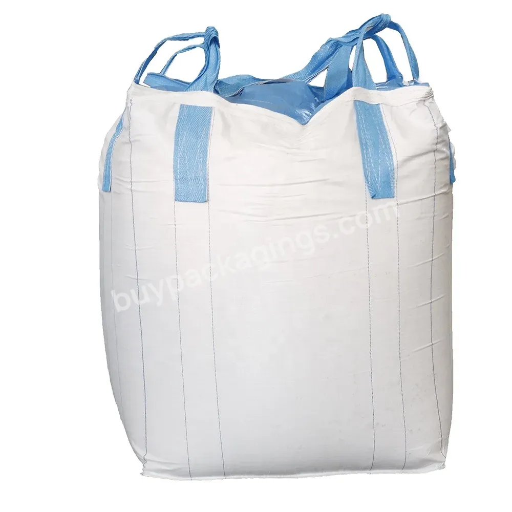 Customized 1 Ton Big Jumbo Bulk Bag 1000kg 1500kg 2000kg Pp Woven Sack Sling Fibc Bag For Chemical Sand Cement - Buy Sling Bag For Cement,Laminated Pp Woven Cement Bag,Big Bag.
