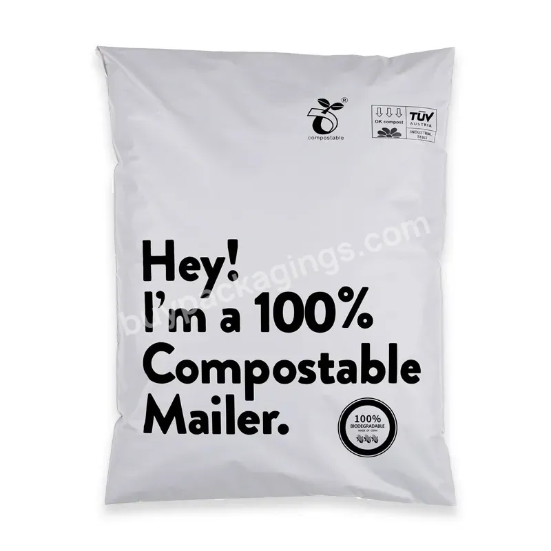 Customized 100% Compostable Courier Bag Self-seal Mailbag Mailers Cheap Shipping Mailer Package Courier Biodegradable Mailing - Buy Corn Starch Bag 100% Compostable Mailers Custom Mailers Shipping Bag Express Courier Color Design Shipping Mailers Eco