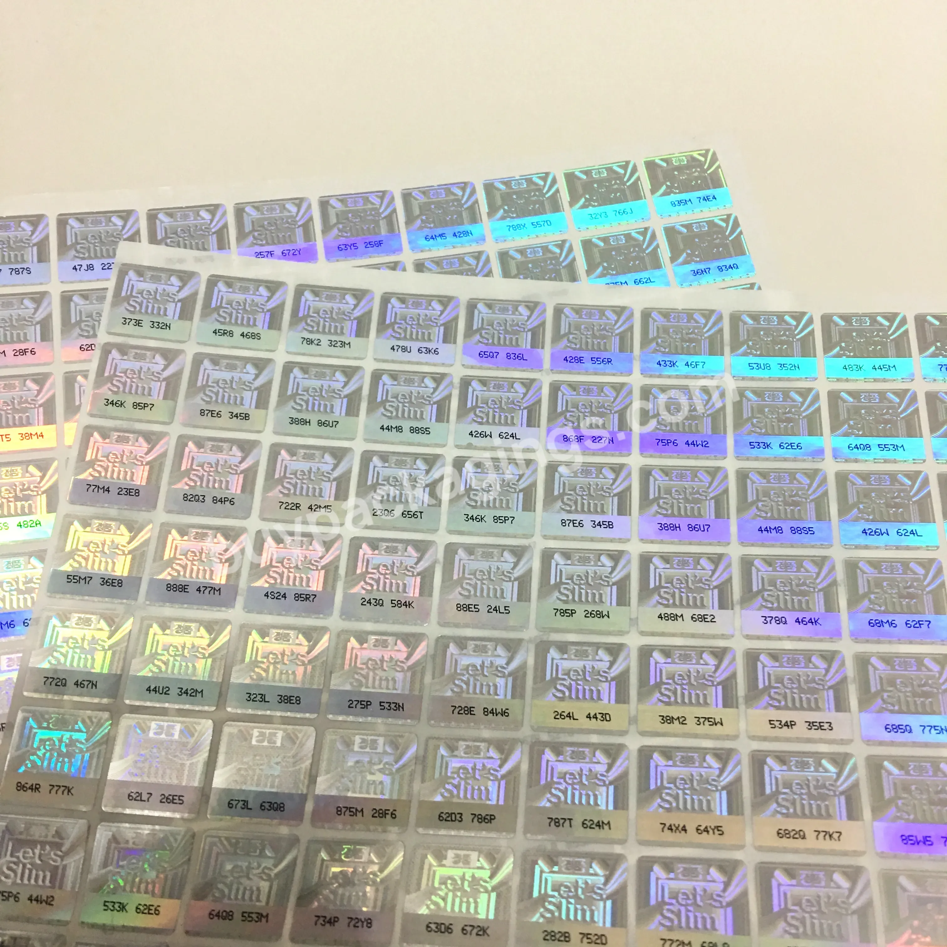 Customized 2d/3d Anti-counterfeiting Hologram Sticker,Hologram Label With Serial Number - Buy Hologram Sticker,Custom Hologram Label,Hologram Sticker Label.