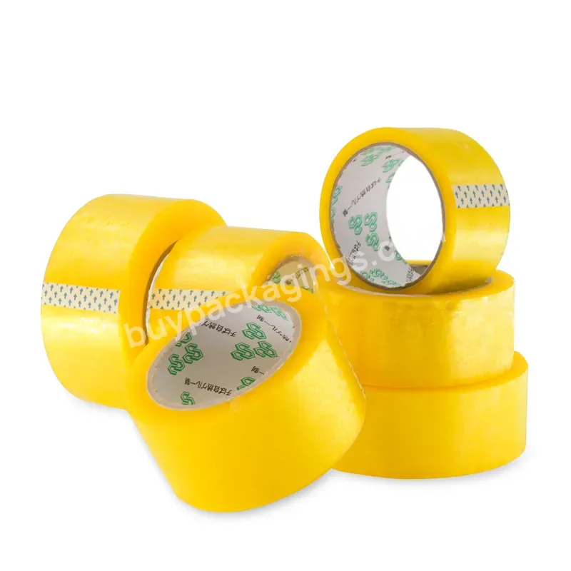 Customized 48mm Transparent Clear Self Adhesive Sealing Packing Carton Tape Packaging Bopp Tape - Buy Bopp Tape,Packing Carton Tape,Transparent Clear Packaging Tape.