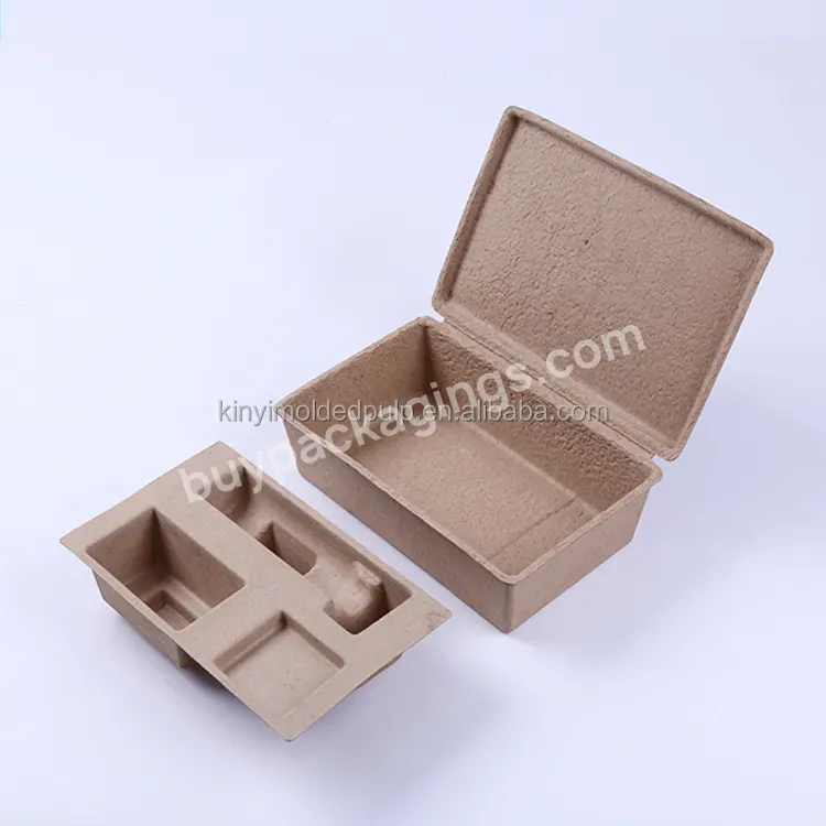 Customized Bio Degradable Bagasse Packaging Cosmetics Paper Box Pulp Molded Carton - Buy Cosmetic Packaging,Cosmetic Inner Tray,Biodegradable Ecofriendly Packaging.