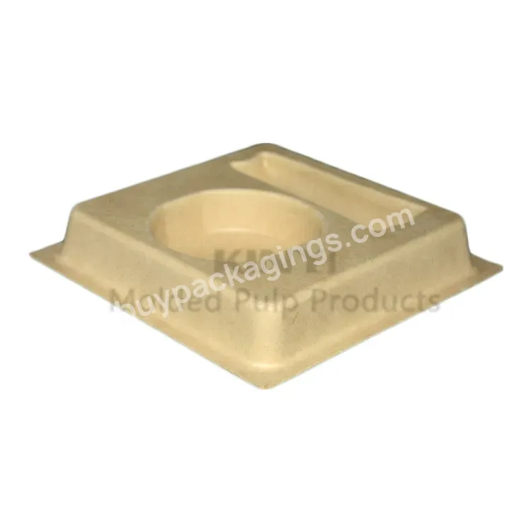 Customized Biodegradable Bamboo Fiber Pulp Compression Custom Paper Molded Packaging - Buy Packaging Insert,Customize Tray,Biodegradable Recycled Bamboor Pulp Tray.