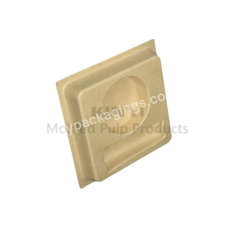 Customized Biodegradable Bamboo Fiber Pulp Compression Custom Paper Molded Packaging - Buy Packaging Insert,Customize Tray,Biodegradable Recycled Bamboor Pulp Tray.