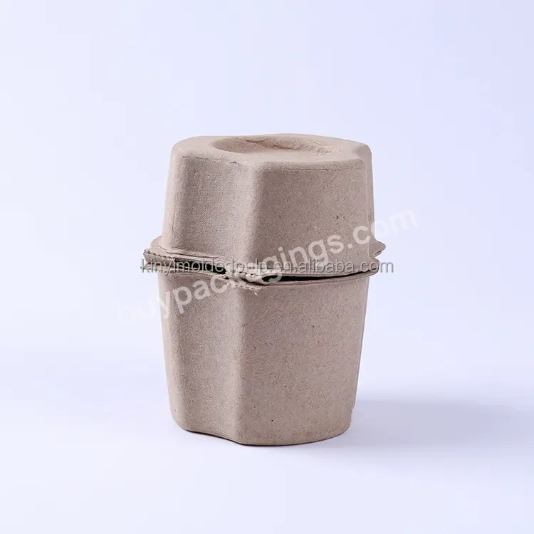 Customized Biodegradable Eco-friendly Yellow Recycled Molded Pulp Paper Packaging Box - Buy Paper Box,Custom Cardboard Paper Coffee Mug Packaging Box,Sweet Packaging Boxes.