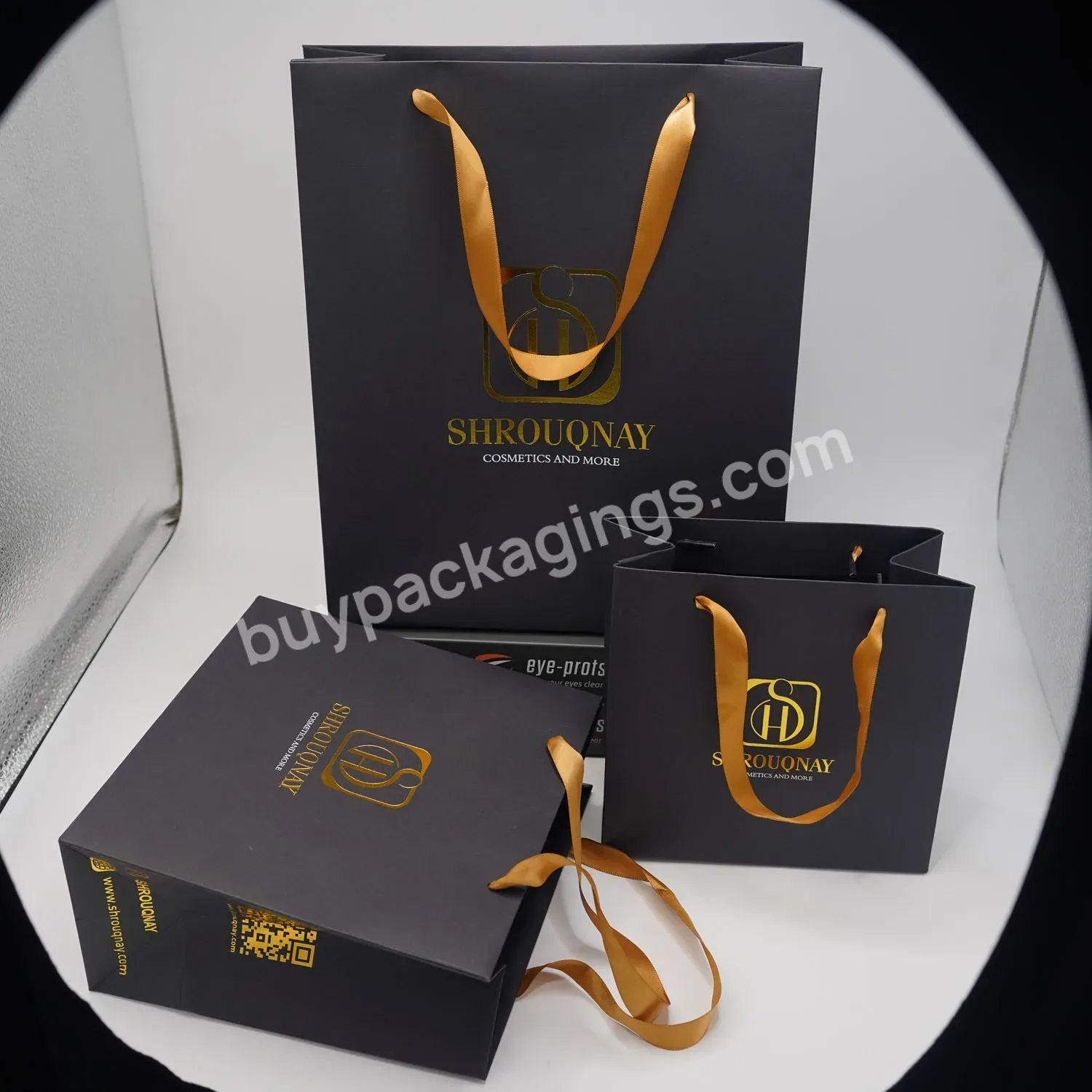 Customized Branded Logo Luxury Black Paper Apparel Packaging Gift Shopping Bag Paperbag - Buy Apparel Paper Bag,Gift Shopping Bag,Paper Shopping Bag.