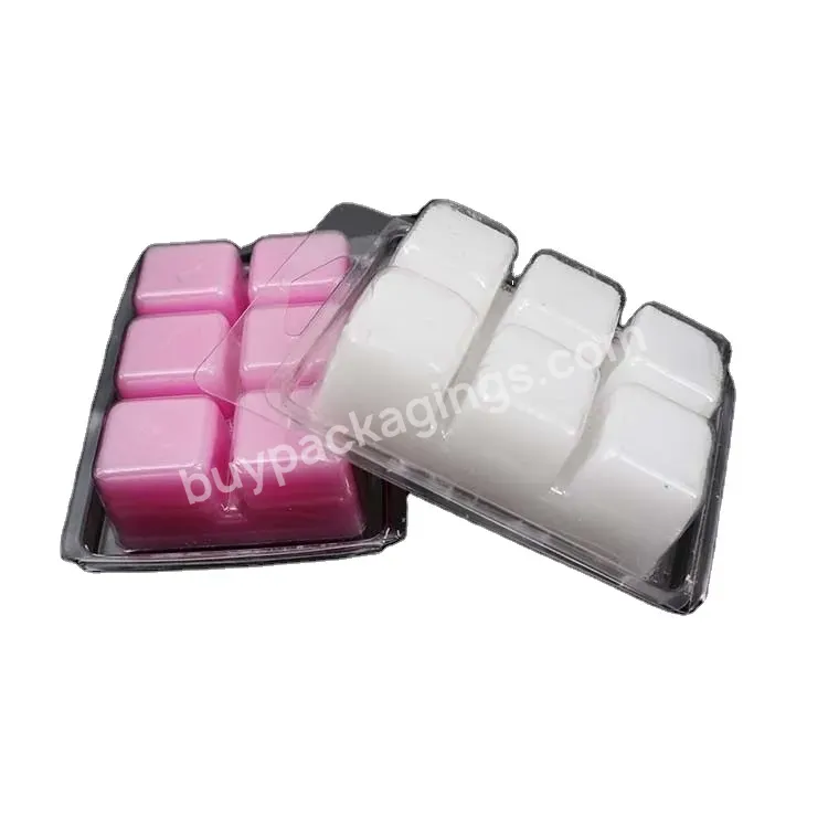 Customized Clear Wax Melts Plastic Clamshell Pp Pvc Pet Blister Packaging - Buy Custom Clamshell Wax Melt Packaging,Pp Clamshell Packaging,Clear Wax Melts Packaging.