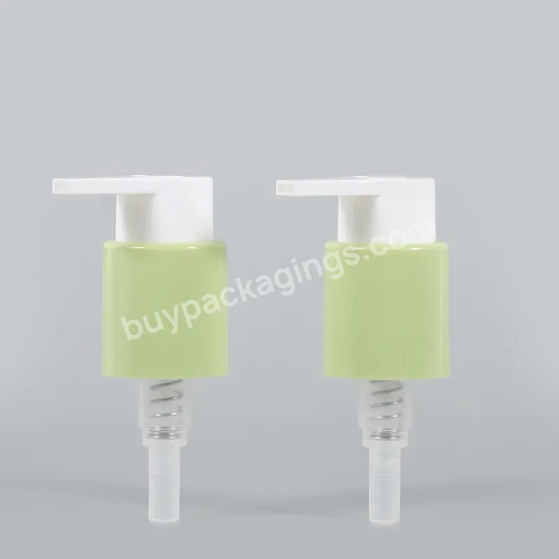 Customized Color 20/410 24/410 Plastic Material Smooth Closure Cosmetic Plastic Glass Bottle Cream Pump - Buy Cosmetic Cream Pump,Custom Color Bottle Screw Cap Packaging,Serum Container Pump Sprayer.