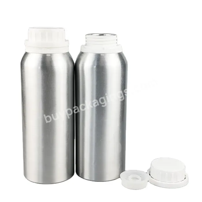 Customized Color Aluminum Bottle For Essential Oils/ Flavors/solvents/related Products With Pp Tamper Evident Screw Cover - Buy Aluminum Bottle,Aluminum Essential Oil Bottle.