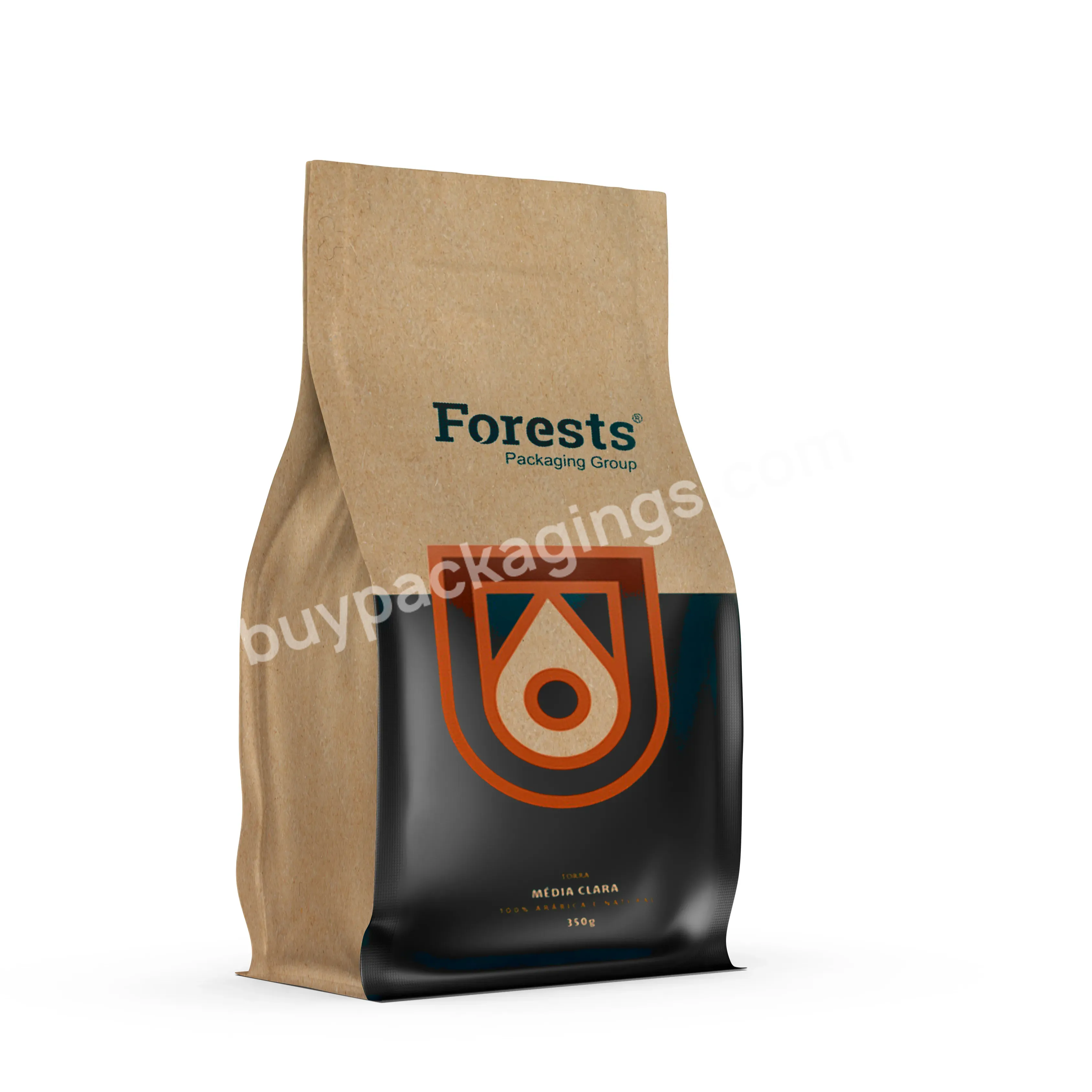 Customized Compostable Paper Bag For Coffee 12oz Craft Paper Foil Pouch Zip Lock Coffee Bean Bags Stone Paper Coffee Bag - Buy Compostable Paper Bag For Coffee 12oz,Craft Paper Foil Pouch Zip Lock Coffee Bean Bags,Stone Paper Coffee Bag.
