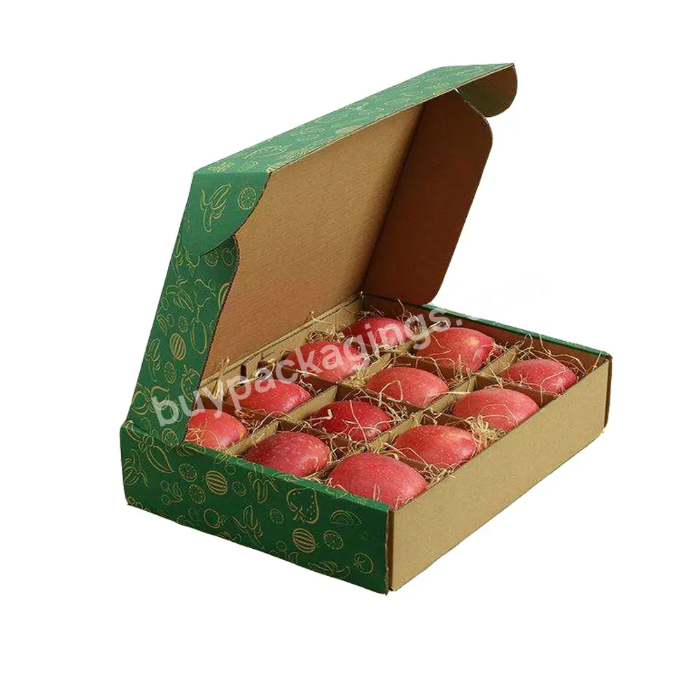 Customized Design Fresh Fruit Corrugated Cardboard Box Packaging - Buy Box Packaging,Customized Design,Fruit Box.