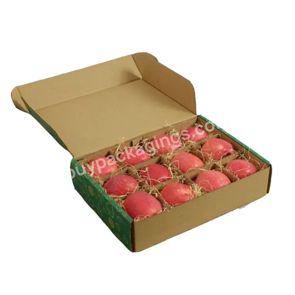 Customized Design Fresh Fruit Corrugated Cardboard Box Packaging - Buy Box Packaging,Customized Design,Fruit Box.