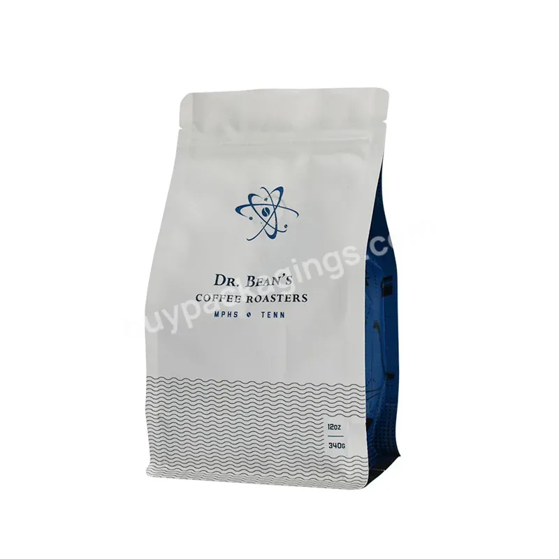 Customized Digital Gravure Print Ziplock Coffee Bag With Valve Coffee Pouch Flat Bottom Pouch Reusable Coffee Bag One Way Valve - Buy Ziplock Coffee Bag With Valve,Reusable Coffee Bag,Coffee Bag One Way Valve.