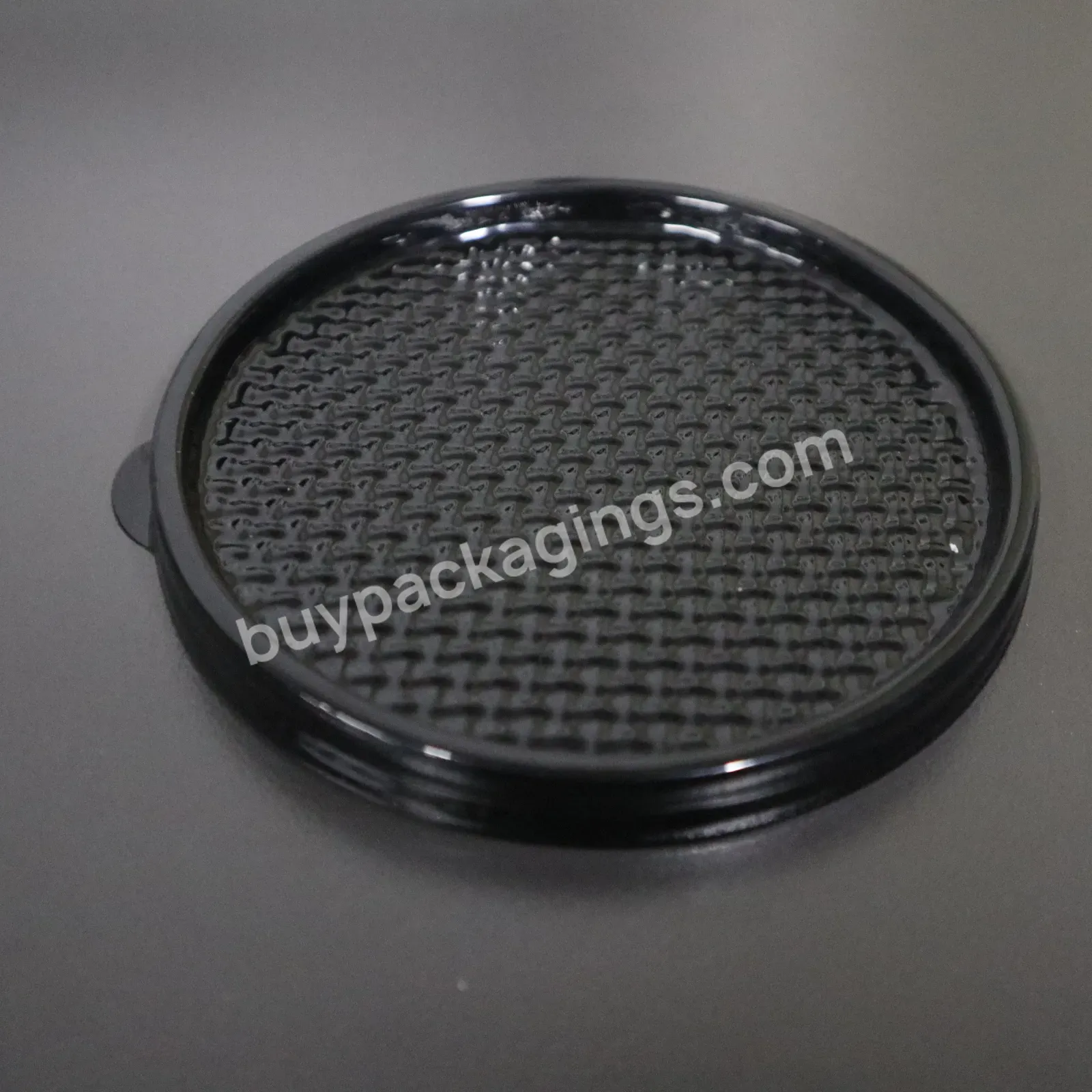 Customized Disposable Black Base Plastic Packaging Container - Buy Cake Domes Plastic Packaging With Lid,Clear Mini Pet Cake Boxes,Customized Cake Box Packaging.