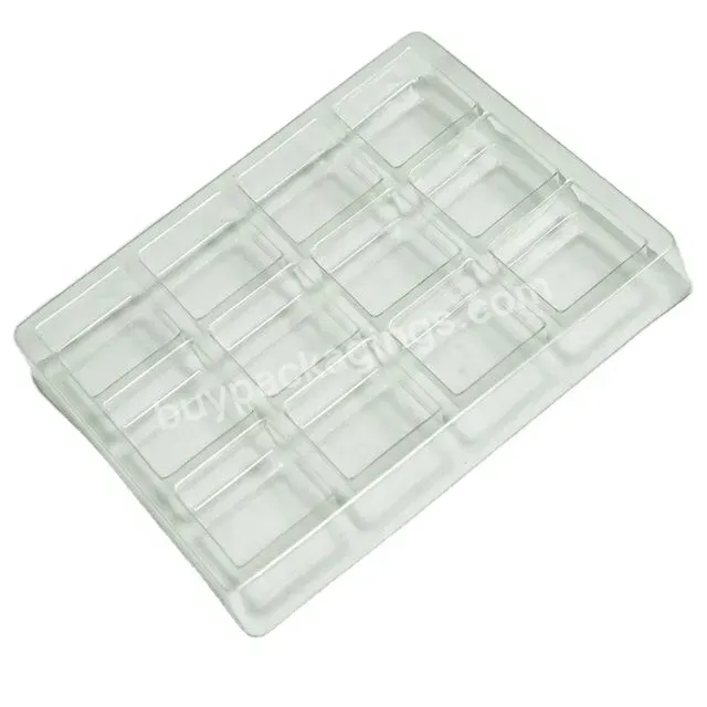 Customized Disposable Clear Square Vacuum Formed 12 Compartment Plastic Tray For Chocolate Cookie Tray Packaging - Buy Vacuum Formed 12 Compartment Plastic Tray,Chocolate Plastic Trays Packaging,Customized Disposable Clear Tray For Chocolate Cookie P
