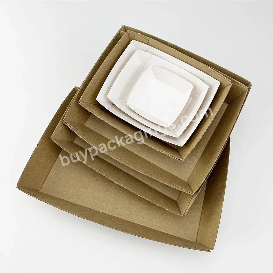 Customized Disposable Eco Takeaway Food Box Fried Chicken Shop Snack Platter Boat Shaped Food Box - Buy Takeaway Food Box,Boat Shaped Food Box,Disposable Takeaway Food Box.