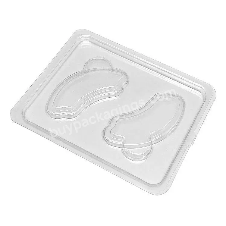 Customized Disposable Transparent Clamshell Empty Lash Tray With Cover Packaging - Buy Lash Tray With Cover Packaging,Transparent Empty Lash Tray,Empty Double Curved Lash Tray.