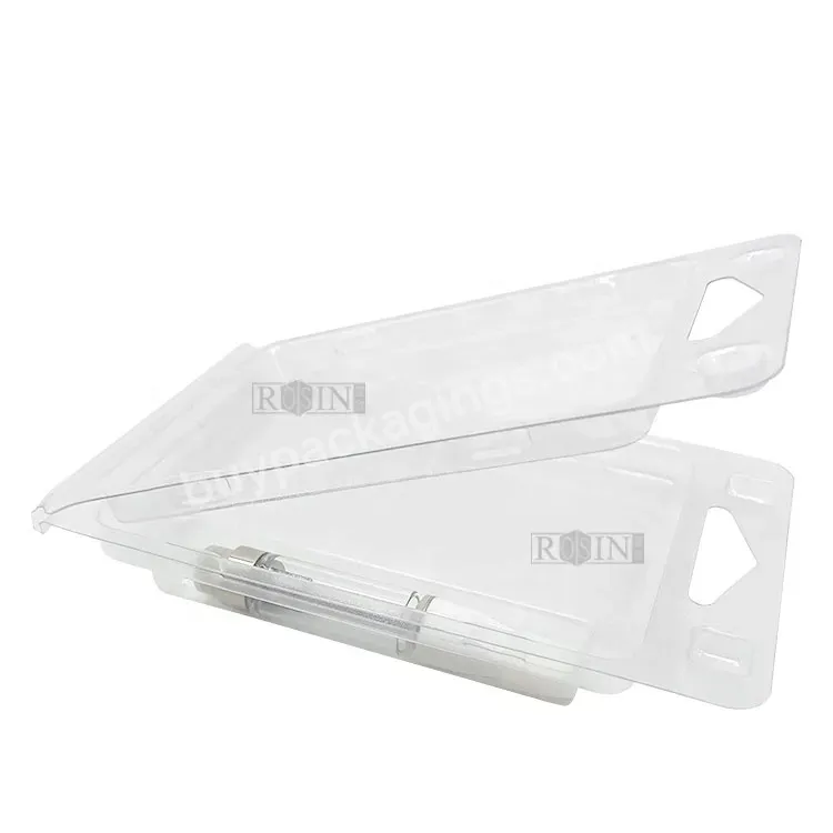 Customized Disposable Transparent Pvc Pet Hinged Clam Shell Packaging For Fishing Lures And Electronic Accessories Packaging - Buy Clear Clamshell Blister Packaging,Transparent Clam Shell Packaging For Fishing Lures,Pvc Clamshell Plastic Packaging.