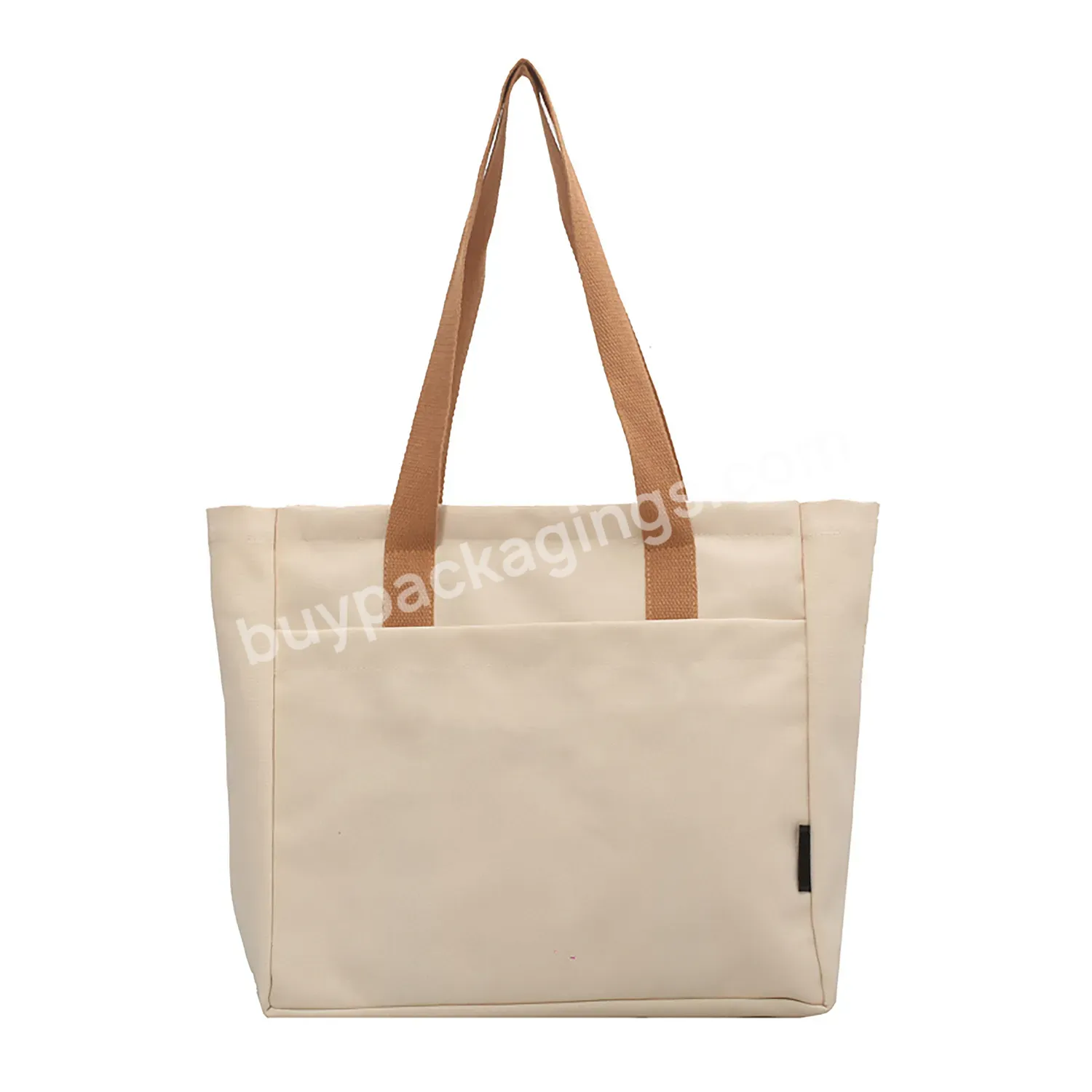 Customized Eco-friendly Women Canvas Tote Bag Recycled Cotton Bag With Zipper - Buy Recycled Cotton Bag With Zipper,Manufacturer Custom High Quality Cotton Advertising Canvas Bag,Customized Recycle Organic Cotton Canvas Tote Shopping Bag With Print L