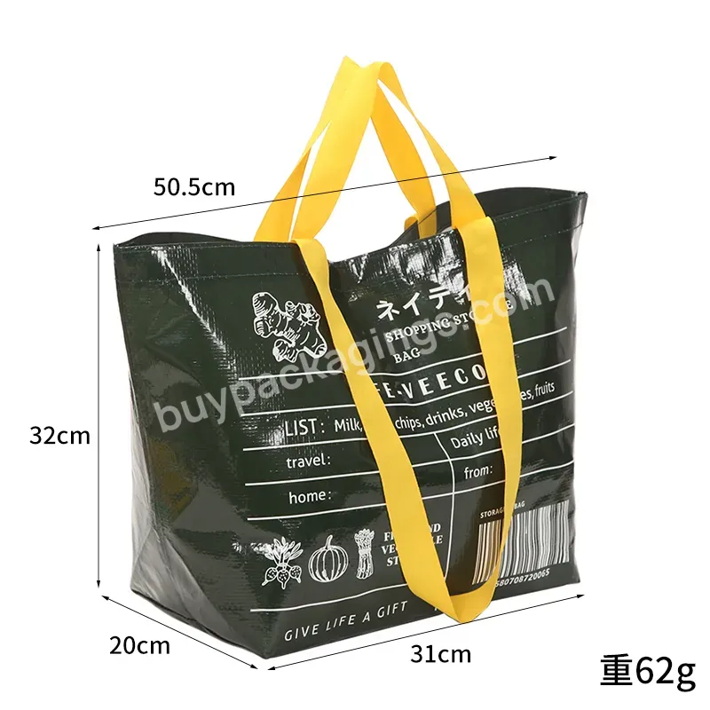 Customized Eco Printing Reusable Folding Non Woven Grocery Bag Pp Laminated Pp Woven Shopping Tote Bag - Buy Customized Eco Printing Reusable Folding Pp Woven Bag For Shopping,Grocery Bag Pp Laminated Pp Woven Shopping Tote Bag,Pp Woven Bag With Cust