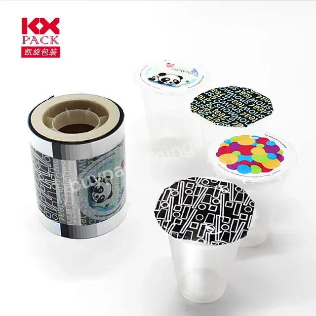 Customized Food Grade Heat Resistant Plastic Film Bubble Tea Plastic Cup Sealing Roll Film - Buy Cup Sealing Roll Film,Cup Sealing Roll Film,Plastic Cup Sealing Roll Film.