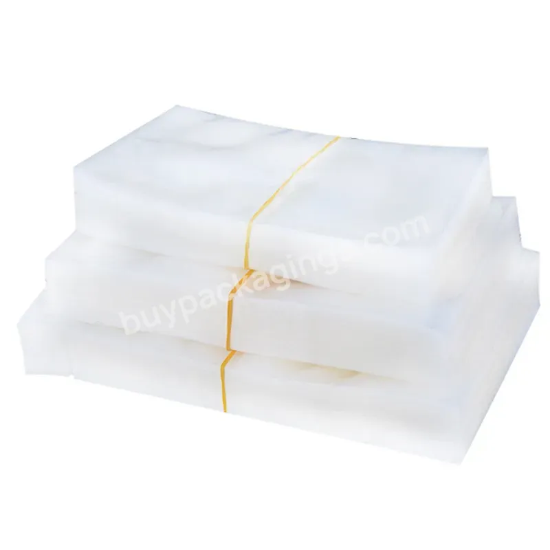 Customized Food Vacuum Plastic Bags Made By Chinese Suppliers,Pa Nylon,Heat Sealed And Transparent - Buy Polyethylene Food Storage Bags,Three Sided Sealed Pa Pe Vacuum Sealing Bag,Vacuum Packaging Bags For Frozen Food Used For Fresh Meat.