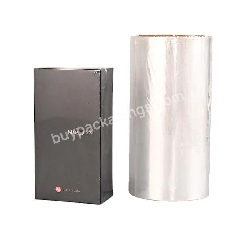 Customized Heat Shrink Bag Wrap Film Roll Transparent Packaging Seal Shrink Plastic Sheets