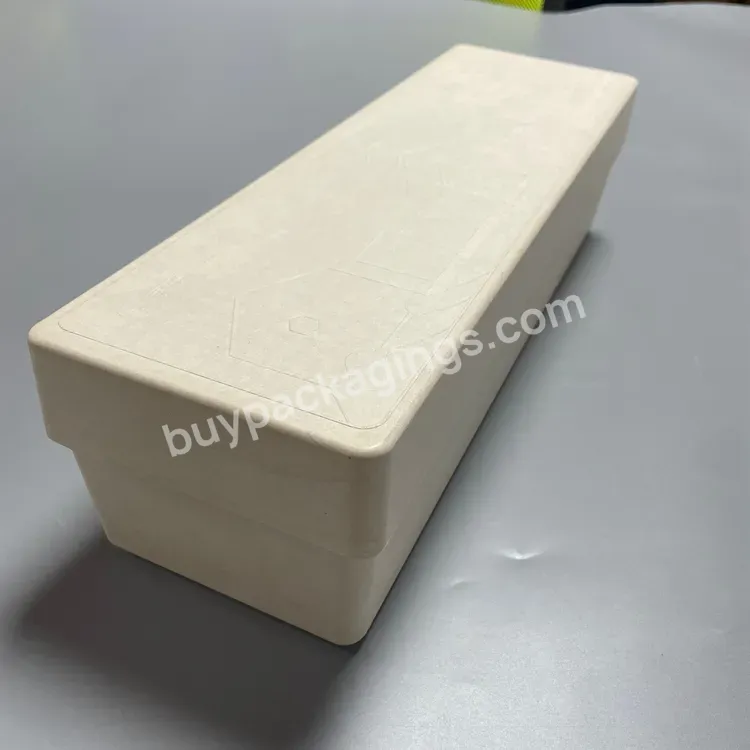 Customized High Quality Compostable Biodegraded Bamboo Protective Molded Pulp Packaging - Buy Recycled Paper Pulp Box,Customize Box,Biodegradable Recycled Bamboo Pulp Box.