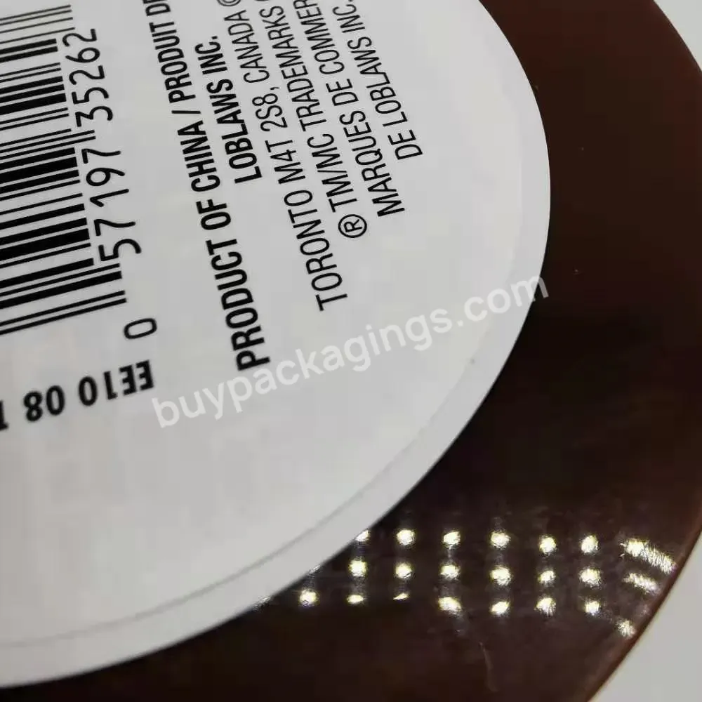 Customized High Quality Double Label Round Double Sided Stickers Printing - Buy Double Label,18 Year Manufacture Adhesive Multi Layer Booklet Label Sticker Multi Double 3 4 Page Labels With Customized Design,Wholesale Custom Multi Layer Fold Logistic