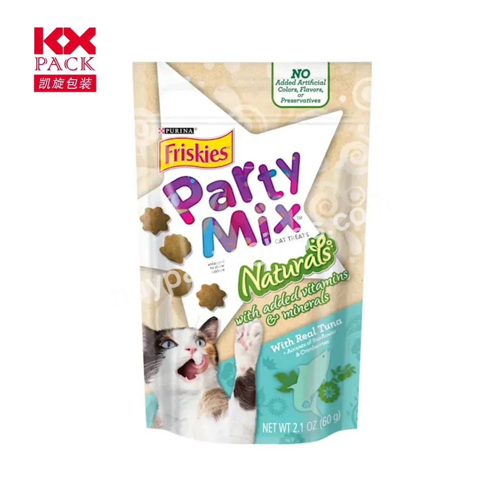 Customized Hot Sale Plastic Packaging Cat Food Self Standing Zip Lock Bags - Buy Cat Food Packaging,Ziplock Bag,Pet Food Bag.