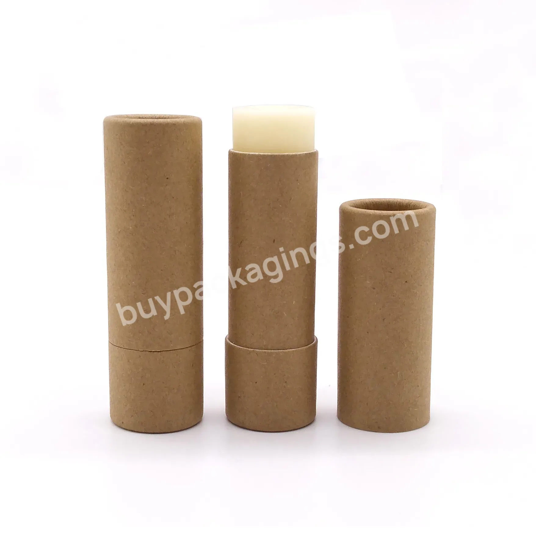 Customized Lipstick Cardboard Containers Biodegradable Empty Fancy Cbd Lip Balm Packaging Pink White Black Kraft Paper Tubes - Buy Push Up Paper Tubes Lip Balm,Cardboard Lip Balm Tubes,Empty Lip Balm Tube.