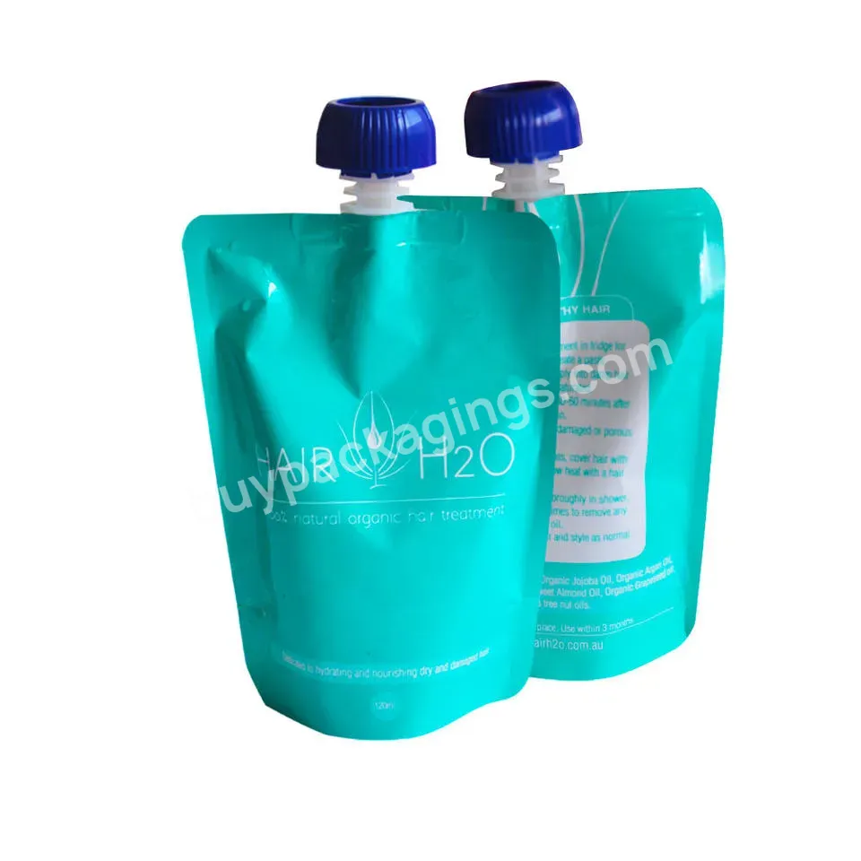 Customized Liquid Spray Bag Reusable Plastic Beverage Packaging Nozzle Bag Food Sealed Liquid Upright Bag - Buy Liquid Spout Bags,Nozzle Bag,Liquid Stand Up Pouch.