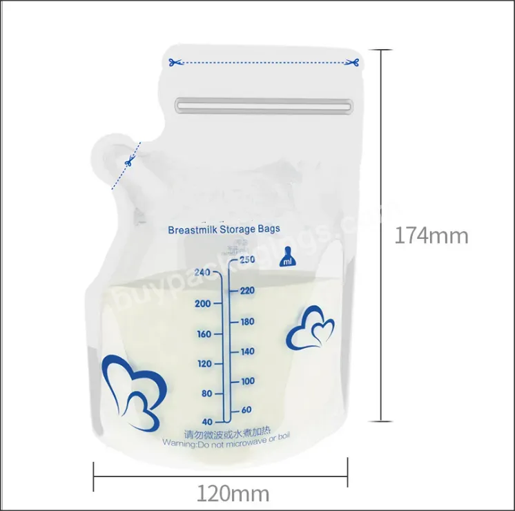 Customized Logo Bpa Free Double Zipper Breast Milk Storage Pouch Breastmilk Bags Wholesale Food Stand Up Pouch Gravure Printing - Buy Custom Made Plastic Bags,Leak Proof Double Zipper Breast Milk Storage Bag,Stand Up Breast Milk Storage Bag.