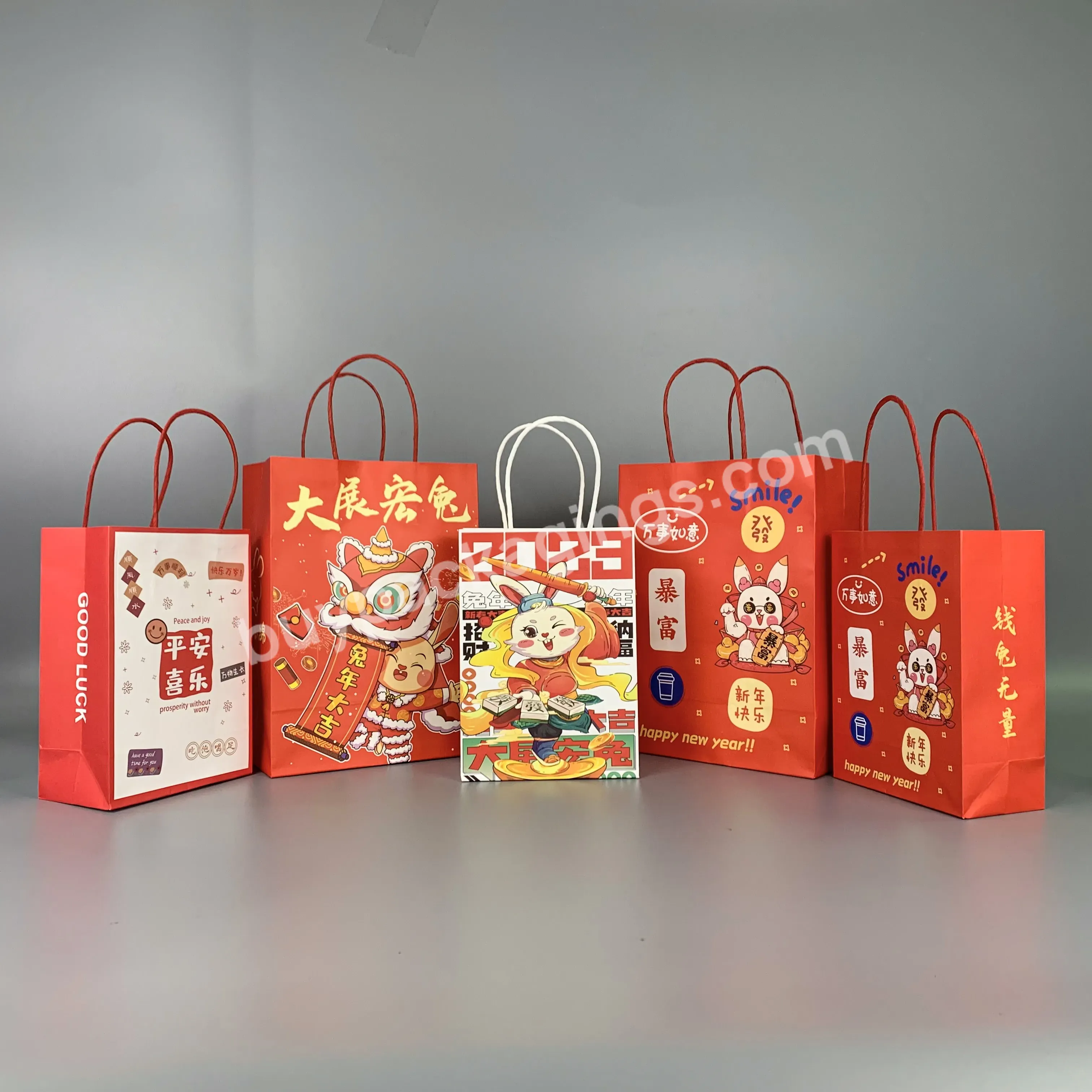 Customized Logo Luxury Paperbag Colorful Recycle Food Packaging Shopping Bag Eco-friendly Paper Bag With Logo