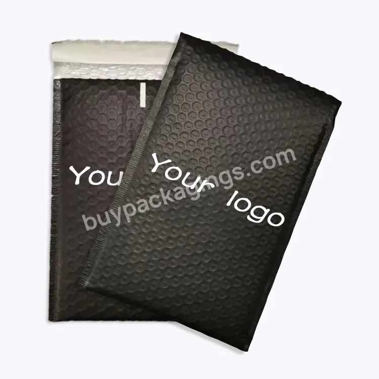 Customized Logo Packaging Material Printing Delivery Poly Bag Black Bubble Mailer Padded Envelope - Buy Bubble Mailer,Black Bubble Mailer Padded Envelope,Envelope Bubble.