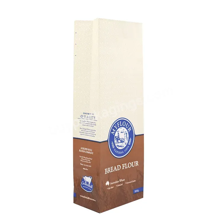 Customized Logo Print Food Coffee Sugar And Chemical Composite Kraft Paper Bag Packing - Buy Logo Print Food Paper Bag,Kraft Paper Bag Packing,Chemical Composite Kraft Paper Bag.