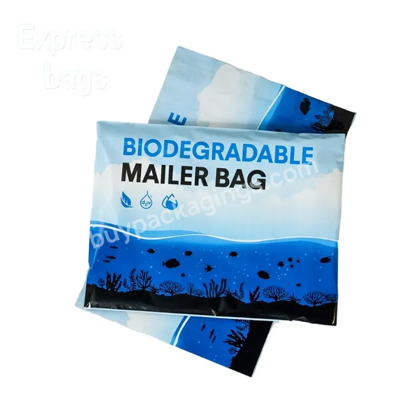 Customized Logo Printed Clothing Packaging Compostable Biodegradable Plant-based Bags For Transportation Polyethylene Bags - Buy Poly Mailer Bubble Bags,Poly Mailer Custom Bags,Poly Mailer Plastic Shipping Bags.