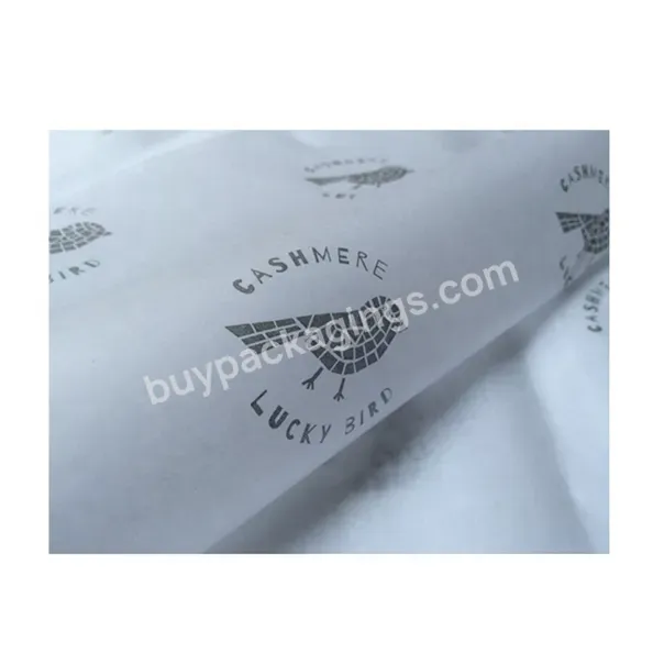 Customized Logo Printed Gift Wrap Tissue Silk Paper For Packaging Tissue Paper