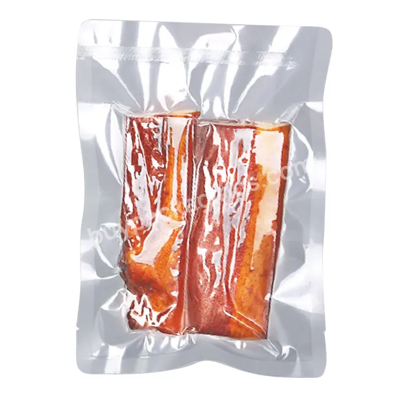 Customized Logo Sterilization High Temperature Resistance Sealed Retort Pouch Transparent Bag For Broth - Buy Sealed Retort Pouch,High Temperature Resistance Transparent Bag For Food,Vacuum Boiling Bag For Meat Sauce.