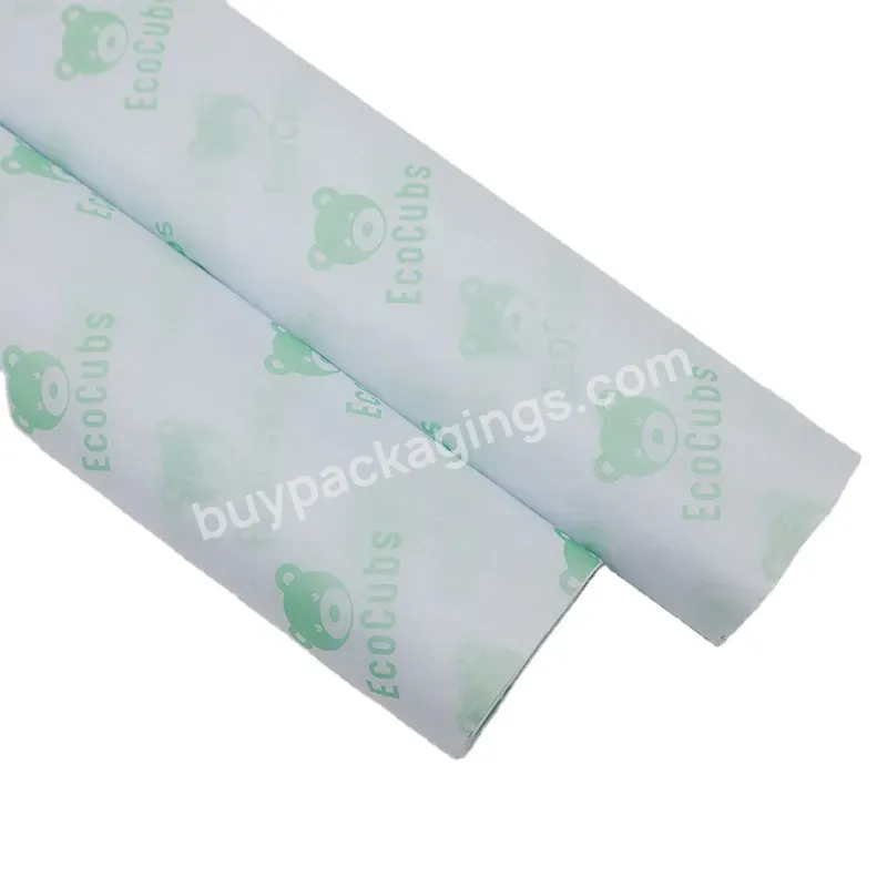 Customized Logo Tissue Wrapping Paper For Clothing Garment Wrapping Tissue Paper For Packaging Cloth - Buy Wrap Paper,Wrapping Tissue Paper,Tissue Wrapping Paper.