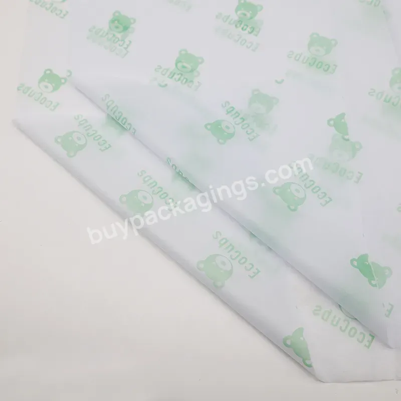 Customized Logo Tissue Wrapping Paper For Clothing Garment Wrapping Tissue Paper For Packaging Cloth - Buy Wrap Paper,Wrapping Tissue Paper,Tissue Wrapping Paper.