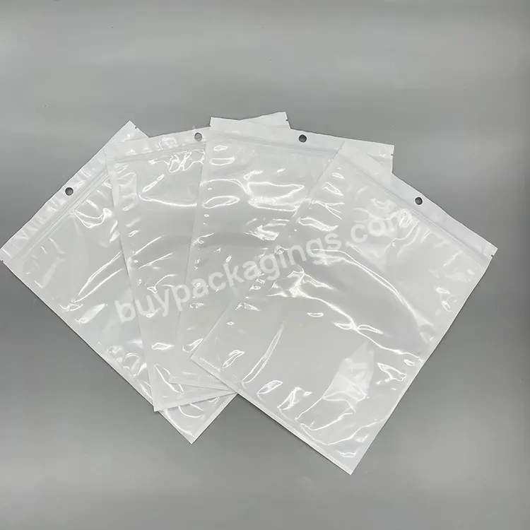 Customized Logo White Dustproof Pearl Film Bag Perforated Small Packaging Plastic Bag Disposable Earphone Sealing Bag - Buy Transparent Disposable Earphone Sealing Bag,Perforated Waterproof Small Packaging Plastic Bag,Customized Logo White Dustproof