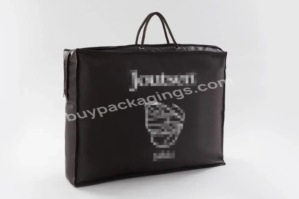 Customized Non Woven Sheet Bag With Handle And Zipper - Buy Non Woven Bag For Sheet,Non Woven Bag For Quilts,Non Woven Bag For Pillow.